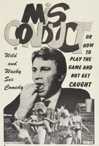 Movie poster for Misconduct (1966)