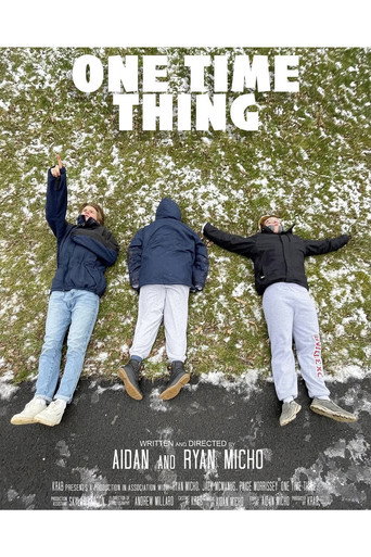 Movie poster for One Time Thing (2022)