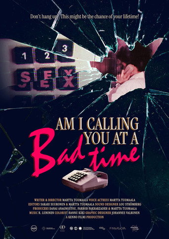 Movie poster for Am I Calling You at a Bad Time? (2026)