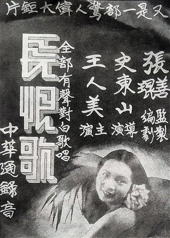 Movie poster for Song of Everlasting Regret (1936)