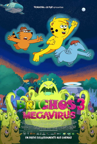 Movie poster for Brichos 3 - Megavirus (2023)
