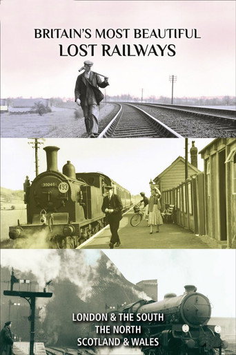 Series poster for Britain's Most Beautiful Lost Railways (2010)