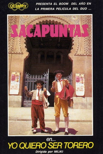 Yo quiero ser torero poster