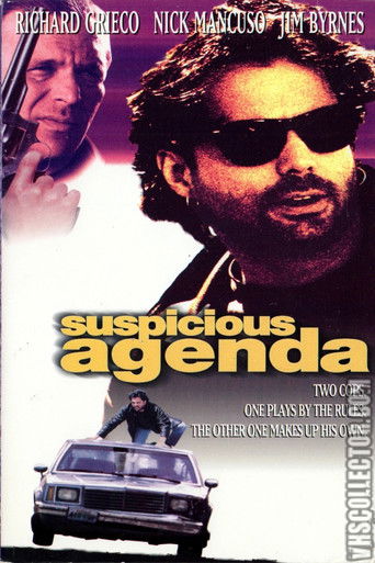 Suspicious Agenda poster