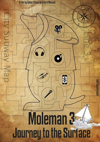 Movie poster for Moleman 3: Journey to the Surface (2014)