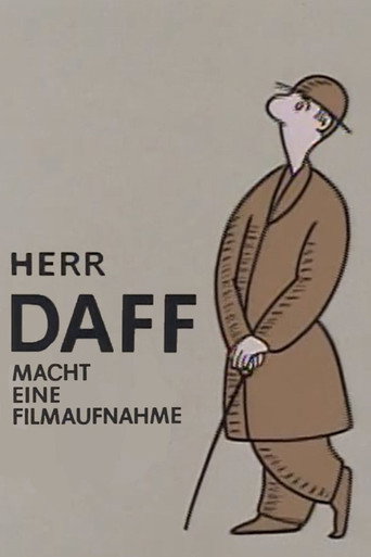 Movie poster for Herr Daff macht eine Filmaufnahme (1981)