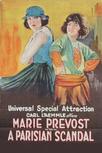 Movie poster for A Parisian Scandal (1921)