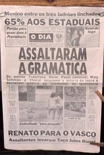 Assaltaram a Gramática poster