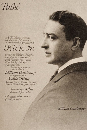 Movie poster for Kick In (1917)