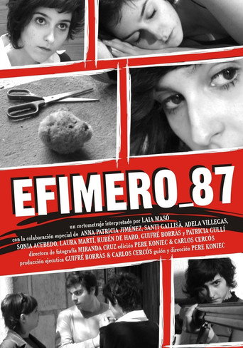 Movie poster for Ephemeral 87 (2006)