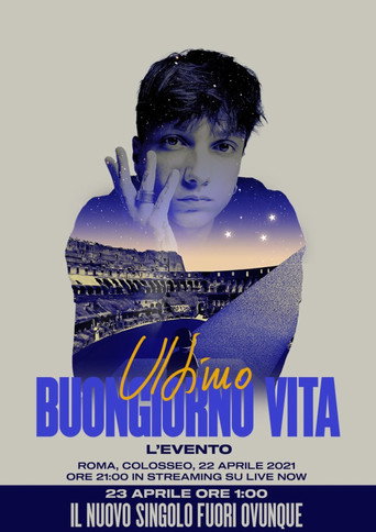 Movie poster for Ultimo: Buongiorno vita - L’evento, live al Colosseo (2022)