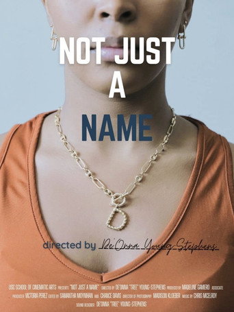 Movie poster for Not Just a Name (2021)