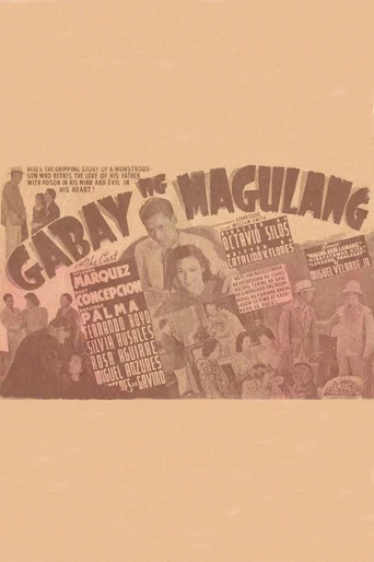 Movie poster for Gabay ng Magulang (1939)