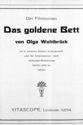 Movie poster for Das goldene Bett (1913)