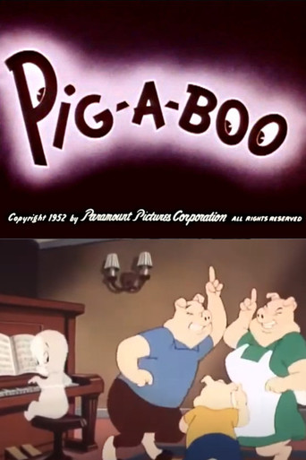 Movie poster for Pig-a-Boo (1952)