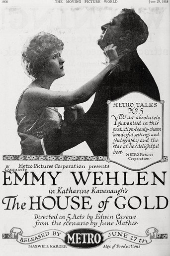Movie poster for The House of Gold (1918)