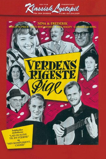 Movie poster for Verdens rigeste pige (1958)