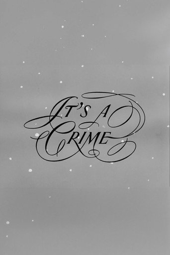 Movie poster for It's a Crime (1957)