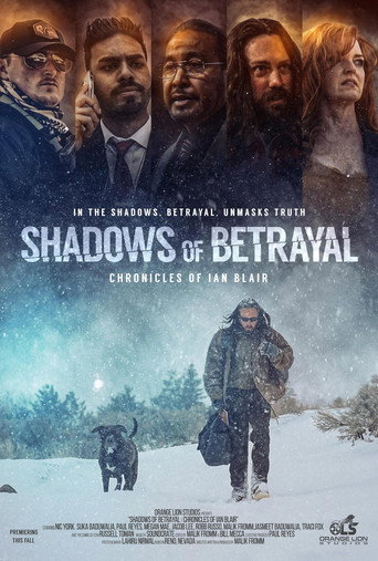 Movie poster for Shadows of Betrayal: Chronicles of Ian Blair (2024)
