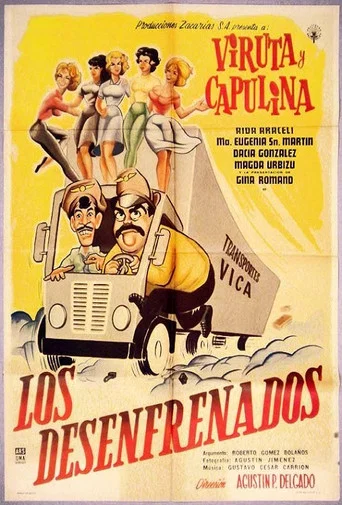 Movie poster for Los desenfrenados (1960)