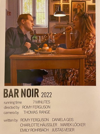 Movie poster for Bar Noir (2022)