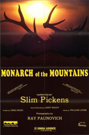 Movie poster for Monarch of the Mountains
