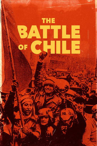 Movie poster for The Battle of Chile: The Struggle of an Unarmed People (1975)