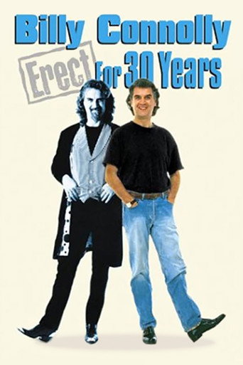 Movie poster for Billy Connolly: Erect for 30 Years (1999)