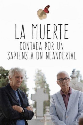 Movie poster for La muerte contada por un sapiens a un neandertal