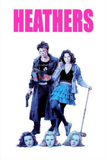Movie poster for Heathers (1989)