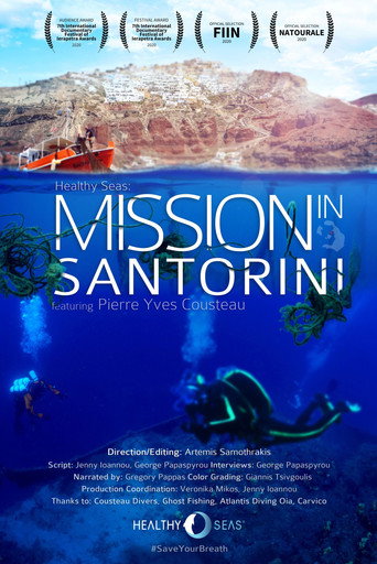 Movie poster for Healthy Seas: Mission to Santorini (2019)