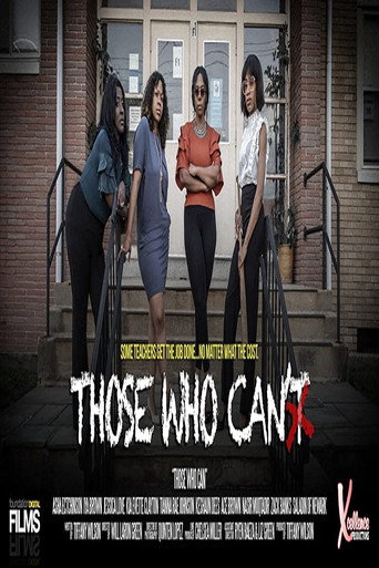 Movie poster for Those Who Can't (2019)