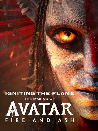 Movie poster for Igniting the Flame: The Making of “Avatar: Fire and Ash” (2026)