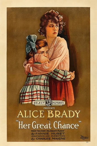 Movie poster for Her Great Chance (1918)