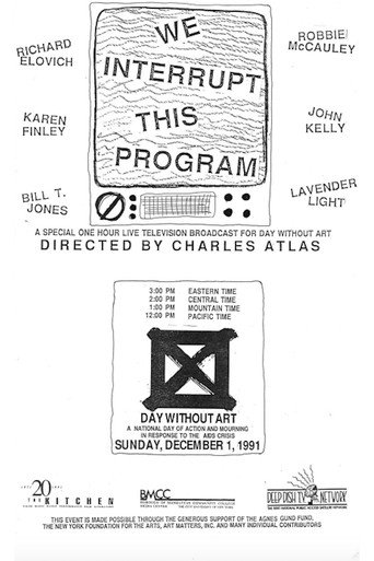 Movie poster for We Interrupt This Program (1991)