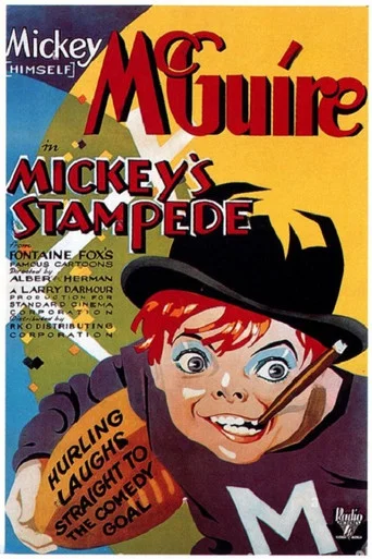 Movie poster for Mickey's Stampede (1931)