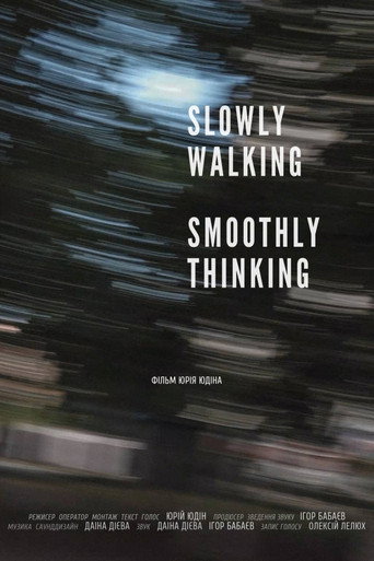 Movie poster for Slowly Walking, Smoothly Thinking (2024)