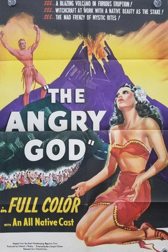 Movie poster for The Angry God (1948)