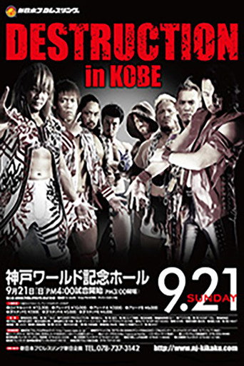 Movie poster for NJPW Destruction in Kobe 2014 (2014)