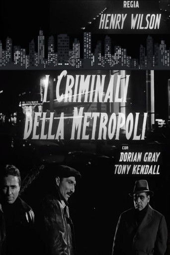 The Criminals of the Metropolis poster