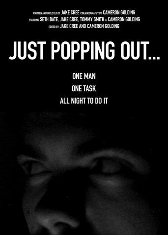 Movie poster for Just Popping Out... (2026)