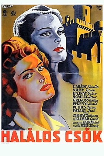 Movie poster for Halálos csók (1942)