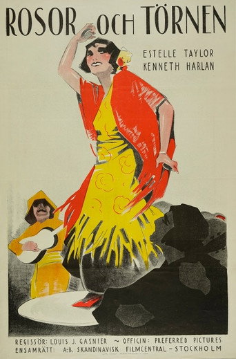 Movie poster for Thorns and Orange Blossoms (1922)