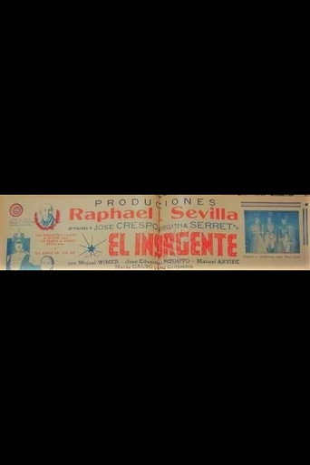 Movie poster for El insurgente (1941)