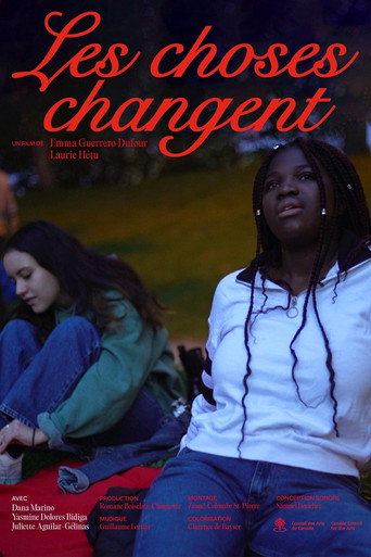 Movie poster for Les choses changent (2024)