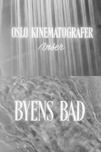 Movie poster for Byens bad (1952)