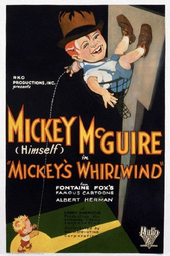 Movie poster for Mickey's Whirlwinds (1930)