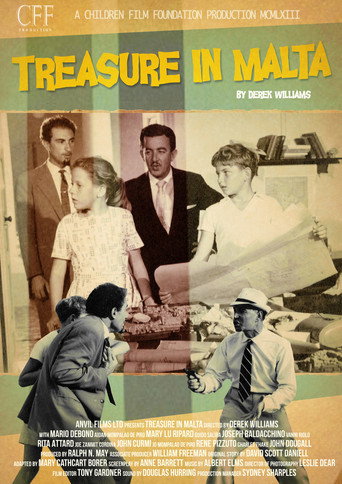 Movie poster for Treasure in Malta (1963)