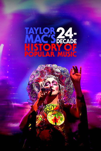 Movie poster for Taylor Mac's 24-Decade History of Popular Music (2023)