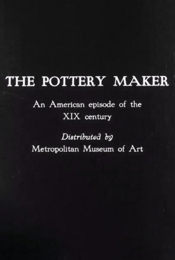 Movie poster for The Pottery Maker (1925)